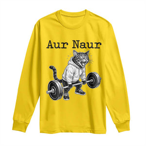 Aur Naur Raccoon Meme Long Sleeve Shirt Funny Sarcastic Oh No Australian Accent TS14 Daisy Print Your Wear