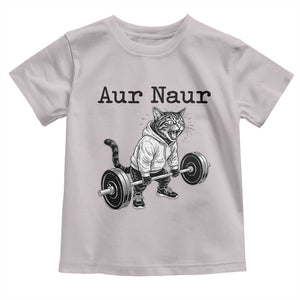 Aur Naur Raccoon Meme Toddler T Shirt Funny Sarcastic Oh No Australian Accent TS14 Ice Gray Print Your Wear