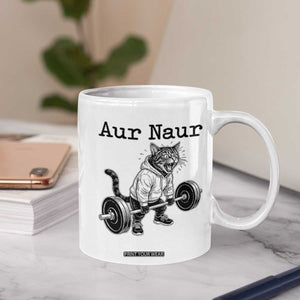 Aur Naur Raccoon Meme Coffee Mug Funny Sarcastic Oh No Australian Accent TS14 Print Your Wear