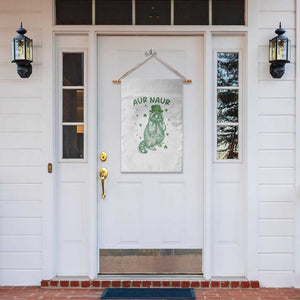 Aur Naur Raccoon St Patricks Day Garden Flag Funny Sarcastic Oh No Australian Accent TS14 Print Your Wear