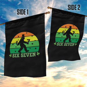 Aur Naur Bigfoot Meme Garden Flag Funny Sasquatch Sarcastic Oh No Australian Accent TS14 Print Your Wear