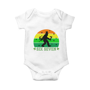Aur Naur Bigfoot Meme Baby Onesie Funny Sasquatch Sarcastic Oh No Australian Accent TS14 White Print Your Wear