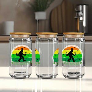 Aur Naur Bigfoot Meme Glass Can Funny Sasquatch Sarcastic Oh No Australian Accent TS14 Print Your Wear
