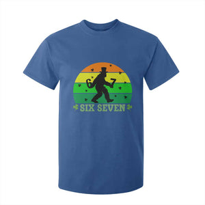 Aur Naur Bigfoot Meme T Shirt For Kid Funny Sasquatch Sarcastic Oh No Australian Accent TS14 Royal Blue Print Your Wear