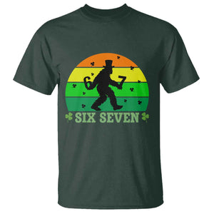 Aur Naur Bigfoot Meme T Shirt Funny Sasquatch Sarcastic Oh No Australian Accent TS14 Dark Forest Green Print Your Wear