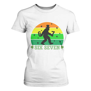 Aur Naur Bigfoot Meme T Shirt For Women Funny Sasquatch Sarcastic Oh No Australian Accent TS14 White Print Your Wear