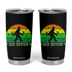 Aur Naur Bigfoot Meme Tumbler Cup Funny Sasquatch Sarcastic Oh No Australian Accent TS14 Black Print Your Wear