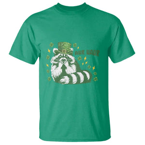 AUR Naur Raccoon St Patricks Day Meme T Shirt Funny Sarcastic Oh No Australian Accent TS14 Irish Green Print Your Wear