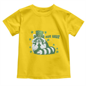 AUR Naur Raccoon St Patricks Day Meme Toddler T Shirt Funny Sarcastic Oh No Australian Accent TS14 Daisy Print Your Wear