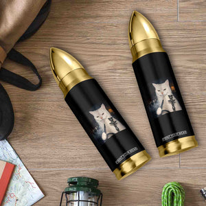 Funny Stoner Cat Bullet Tumbler 420 Stoner Smoking Cat Cannabis Lover Meme TS14 Print Your Wear