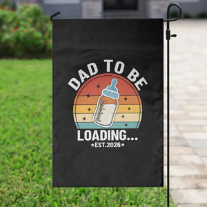 Dad to Be 2026 Garden Flag Funny Pregnancy Announcement Gift TS14 Print Your Wear