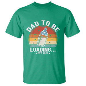 Dad to Be 2026 T Shirt Funny Pregnancy Announcement Gift TS14 Irish Green Print Your Wear