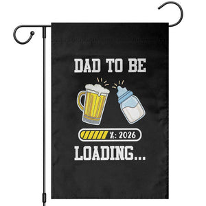 Dad to Be 2026 Garden Flag Funny Pregnancy Reveal
