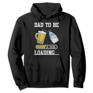 Dad to Be 2026 Hoodie Funny Pregnancy Reveal TS14 Black Print Your Wear