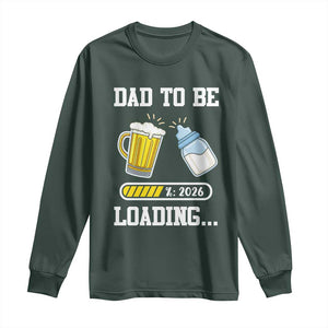 Dad to Be 2026 Long Sleeve Shirt Funny Pregnancy Reveal