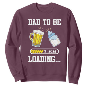 Dad to Be 2026 Sweatshirt Funny Pregnancy Reveal