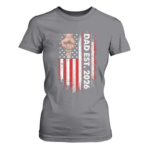 New Dad 2026 T Shirt For Women Patriotic US American Flag Gifts Fathers Day