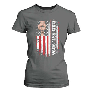 New Dad 2026 T Shirt For Women Patriotic US American Flag Gifts Fathers Day