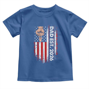 New Dad 2026 Toddler T Shirt Patriotic US American Flag Gifts Fathers Day