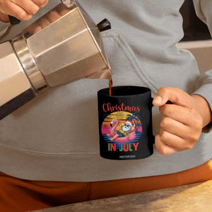 Funny Hawaiian Christmas Coffee Mug Santa Beach Tropical Xmas TS14 Print Your Wear