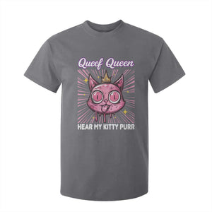 Queef Queen Cat Meme T Shirt For Kid Funny Inappropriate Adult Humor TS14 Charcoal Print Your Wear
