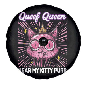 Queef Queen Cat Meme Spare Tire Cover Funny Inappropriate Adult Humor TS14 Print Your Wear