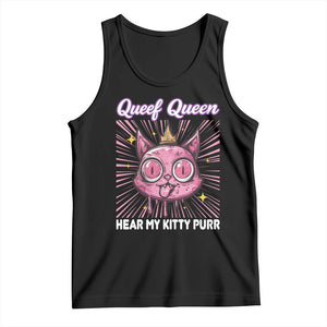 Queef Queen Cat Meme Tank Top Funny Inappropriate Adult Humor TS14 Black Print Your Wear