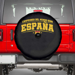 Spain Champions 2026 Spare Tire Cover Espana Soccer Football Fan Spanish Flag