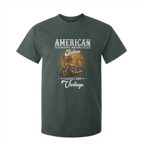 Native American Motorcycle Indian Bikers Club Classic And Vintage T Shirt For Kid TS14 Dark Forest Green Print Your Wear