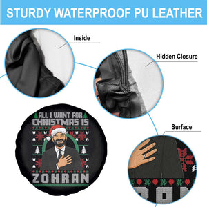 Zohran Mamdani Christmas Spare Tire Cover All I Want For Xmas Is New York City TS14 Print Your Wear