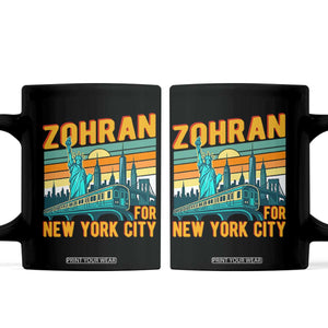 Zohran Mamdani NYC Mayor Coffee Mug TS14 Black Print Your Wear