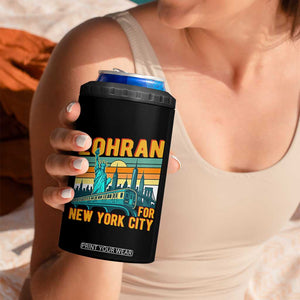 Zohran Mamdani NYC Mayor 4 in 1 Can Cooler Tumbler TS14 Print Your Wear