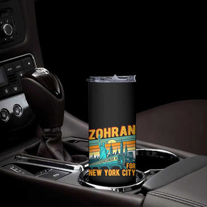 Zohran Mamdani NYC Mayor Skinny Tumbler TS14 Print Your Wear