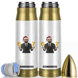 67 Six Seven Zohran Mamdani Christmas Bullet Tumbler TS14 White Print Your Wear