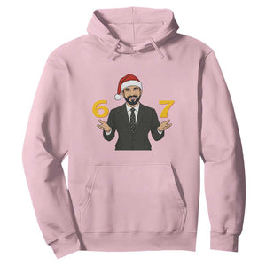 67 Six Seven Zohran Mamdani Christmas Hoodie TS14 Light Pink Print Your Wear
