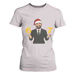 67 Six Seven Zohran Mamdani Christmas T Shirt For Women TS14 Ice Gray Print Your Wear
