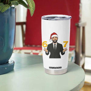 67 Six Seven Zohran Mamdani Christmas Tumbler Cup TS14 Print Your Wear