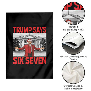 67 Six Seven Trump Christmas Garden Flag TS14 Print Your Wear