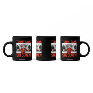 67 Six Seven Trump Christmas Coffee Mug - Print Your Wear