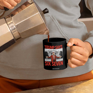 67 Six Seven Trump Christmas Coffee Mug - Print Your Wear