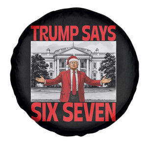 67 Six Seven Trump Christmas Spare Tire Cover TS14 Print Your Wear