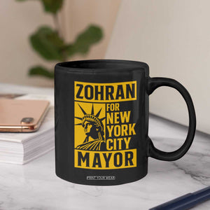 Zohran Mamdani NYC Mayor Coffee Mug Funny Cool Trendy Progressive TS14 Print Your Wear