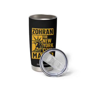 Zohran Mamdani NYC Mayor Tumbler Cup Funny Cool Trendy Progressive TS14 Print Your Wear
