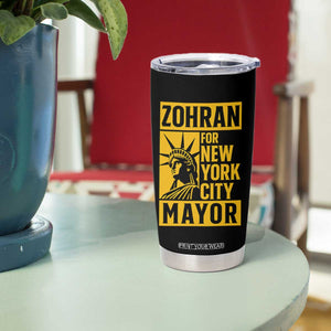 Zohran Mamdani NYC Mayor Tumbler Cup Funny Cool Trendy Progressive TS14 Print Your Wear