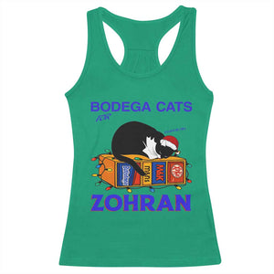 Bodega Cats of New York Racerback Tank Top Funny Cat NYC Christmas TS14 Irish Green Print Your Wear