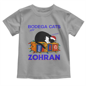 Bodega Cats of New York Toddler T Shirt Funny Cat NYC Christmas TS14 Sport Gray Print Your Wear