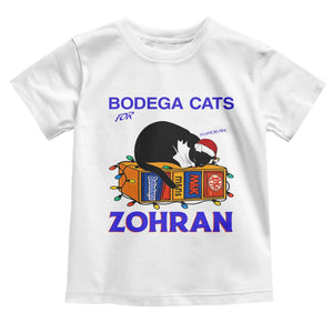 Bodega Cats of New York Toddler T Shirt Funny Cat NYC Christmas TS14 White Print Your Wear