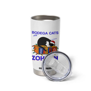 Bodega Cats of New York Tumbler Cup Funny Cat NYC Christmas - Print Your Wear