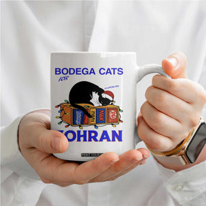 Bodega Cats of New York Coffee Mug Funny Cat NYC Christmas - Print Your Wear