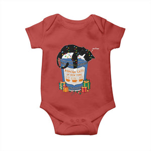 Bodega Cats of New York Baby Onesie Funny Democrat Christmas TS14 Red Print Your Wear